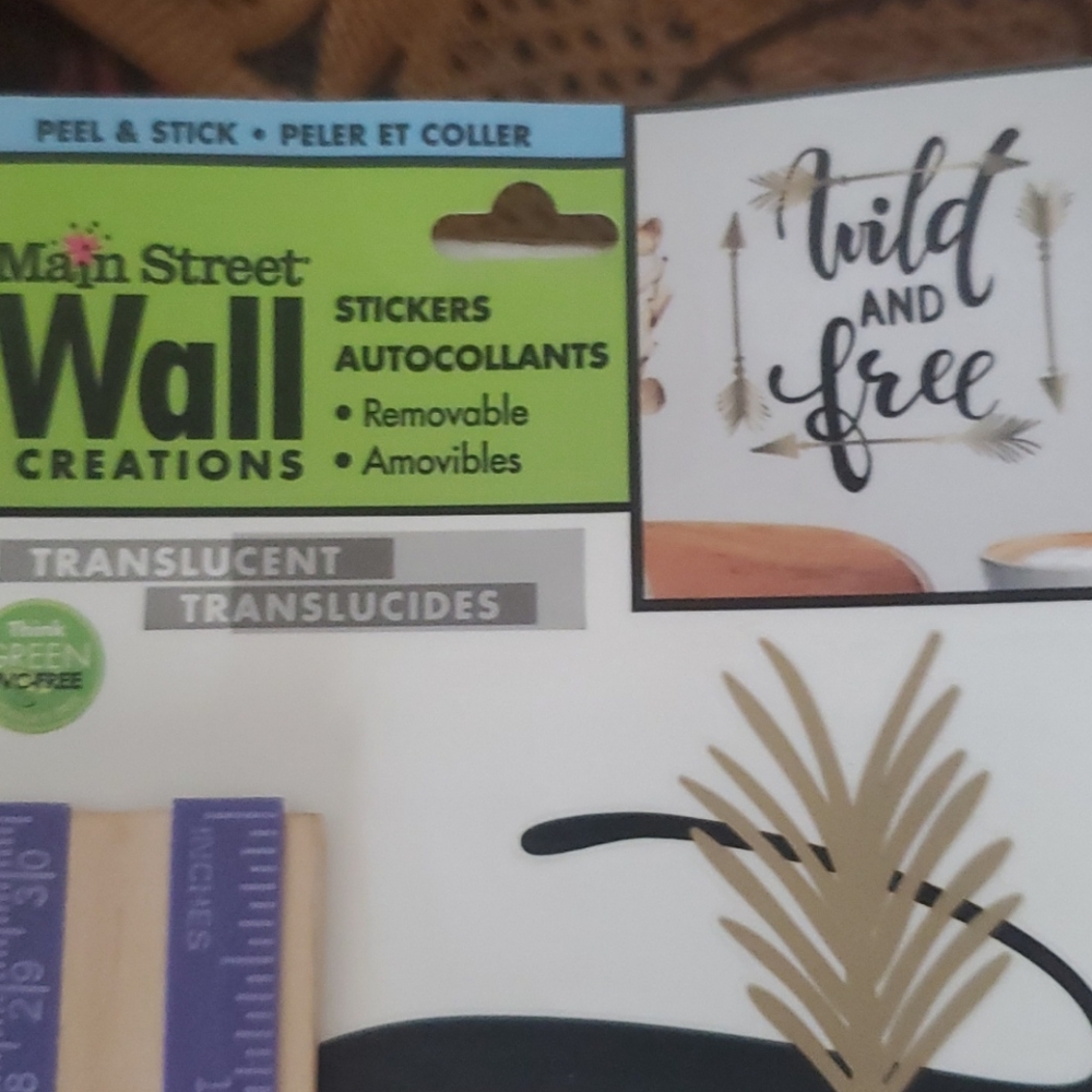 Main st. Wall decorations " wild and free "